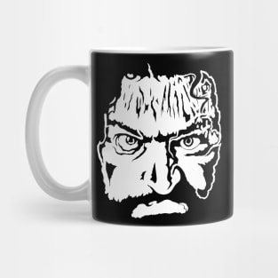 Bruiser Brody silhouette Mug